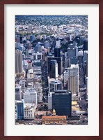 Queen Street and Auckland Central Business District, New Zealand Fine Art Print