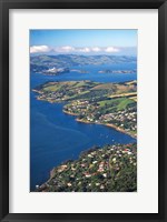 Macandrew Bay, Otago Harbor, Dunedin, New Zealand Fine Art Print