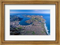 Otago Harbor and Otago Peninsula, Dunedin City, New Zealand Fine Art Print