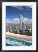 Australia, Queensland, Gold Coast, City skyline Fine Art Print