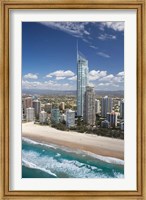 Australia, Queensland, Gold Coast, City skyline Fine Art Print