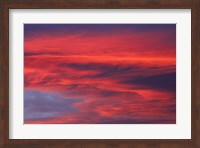 Clouds, Sunset, Dunedin, Otago, South Island, New Zealand Fine Art Print