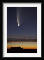 Comet McNaught, South Island, New Zealand Framed Print