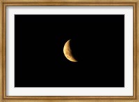 Crescent Moon, Ashburton, South Island, New Zealand Fine Art Print