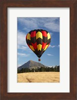 Hot Air Balloon, Wanaka, South Island, New Zealand Fine Art Print