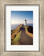Lighthouse of Cape Reigna, Northland, New Zealand Fine Art Print
