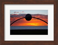 Millennial Arch Ecliptic, Sunset, No Island, New Zealand Fine Art Print
