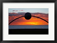 Millennial Arch Ecliptic, Sunset, No Island, New Zealand Fine Art Print