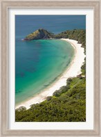 New Chums Beach and Motuto Point, Coromandel Peninsula, North Island, New Zealand Fine Art Print