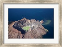 New Zealand, North Island, Crater Lake, Volcano Fine Art Print