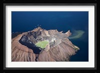 New Zealand, North Island, Crater Lake, Volcano Fine Art Print