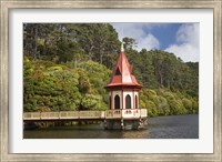 New Zealand, North Island, Karori Wildlife, Tower Fine Art Print