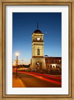 New Zealand, North Island, Manawatu, Historic Clock Tower Fine Art Print