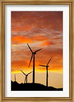 New Zealand, North Island, Te Apiti Wind Farm, Energy Fine Art Print
