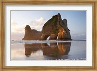 Rock Formation, Archway Island, South Island, New Zealand (horizontal) Fine Art Print