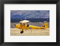 Tiger Moth Biplane, Wanaka, South Island, New Zealand Fine Art Print