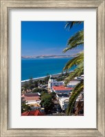 View of Hawke's Bay, Napier, New Zealand Fine Art Print