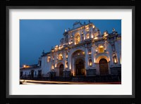 Cathedral in Square, Antigua, Guatemala Fine Art Print