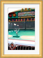 Decorated Bus, Antigua, Guatemala Fine Art Print