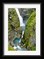 New Zealand, Arthurs Pass NP, Waimakariri falls Fine Art Print