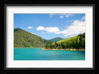 New Zealand, Cook Straight, Picton harbor Fine Art Print