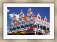 Royal Plaza Shopping Mall, Oranjestad, Aruba, Caribbean Fine Art Print
