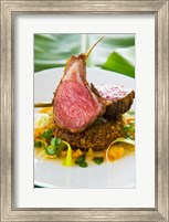 Spiced Lamb Rack cuisine, Antigua, Caribbean Fine Art Print