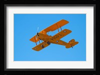 De Havilland DH 82A Tiger Moth Biplane, Warbirds over Wanaka, Airshow, New Zealand Fine Art Print