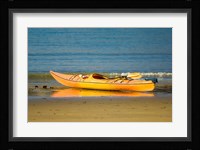 New Zealand, South Island, Titirangi Bay, Kayaking Fine Art Print