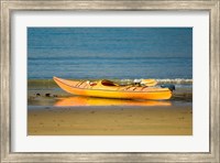 New Zealand, South Island, Titirangi Bay, Kayaking Fine Art Print