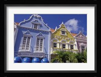 Dutch Gabled Architecture, Oranjestad, Aruba, Caribbean Fine Art Print