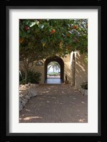 Archway to Pool at Tierra del Sol Golf Club and Spa, Aruba, Caribbean Fine Art Print