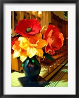 Cathedral Flower Display, Christchurch, New Zealand Fine Art Print