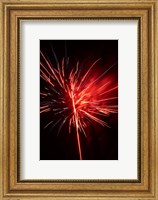 Fireworks Display, Mid-Winter Carnival, Dunedin, New Zealand Fine Art Print