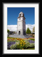Memorial Clock Tower, Seymour Square, Marlborough, South Island, New Zealand (vertical) Fine Art Print