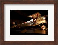 Nieuport 24 war plane, Marlborough, New Zealand Fine Art Print