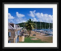 Copper and Lumber Store, Antigua, Caribbean Framed Print