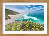 New Zealand, North Island, Cape Reinga, Te Werahi Beach Fine Art Print
