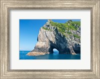 New Zealand, North Island, Bay of islands, Hole in the Rock Fine Art Print