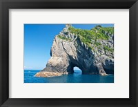 New Zealand, North Island, Bay of islands, Hole in the Rock Fine Art Print