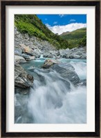 New Zealand, South Island, Mt Aspiring National Park, Haast River Fine Art Print