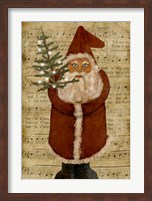 Old Time Santa Fine Art Print