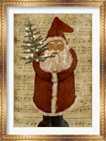 Old Time Santa Fine Art Print