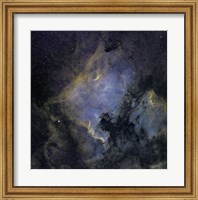 The North America Nebula and the Pelican Nebula Fine Art Print