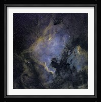 The North America Nebula and the Pelican Nebula Fine Art Print