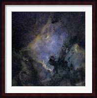 The North America Nebula and the Pelican Nebula Fine Art Print