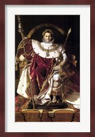 Napoleon Bonaparte (restored) Fine Art Print