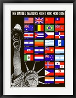 The United Nations Fight for Freedom Fine Art Print