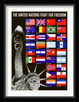 The United Nations Fight for Freedom Fine Art Print