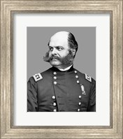 Union Army General Ambrose Everett Burnside Fine Art Print
